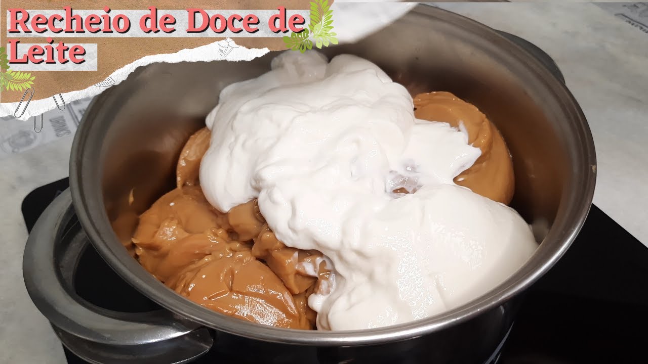 COMO FAZER Doce de leite para recheio de bolo/ Leite condensado Cozido