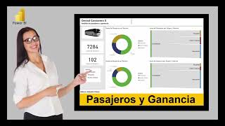 Power BI Pasajeros y Ganancia by Aprende Excel 45 views 2 weeks ago 7 minutes, 16 seconds