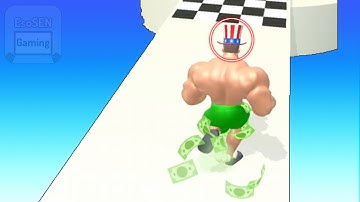 Legendary NEW Item | Muscle Rush | All Levels Gameplay | Satisfying Mobile Tiktok Games #5