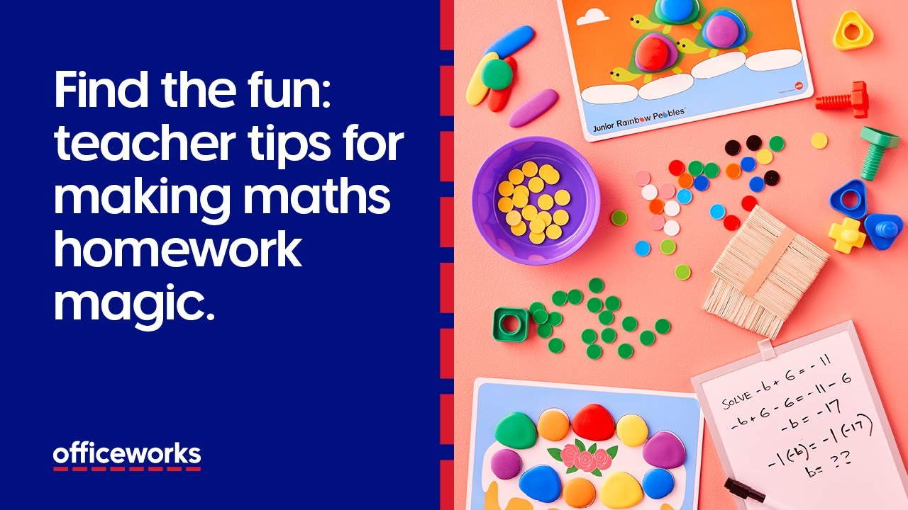 active maths homework ideas