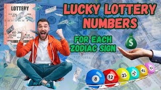 Lucky Lottery Numbers For Each Zodiac Sign /Lucky Days /Lucky Hours #lottery #astrology #money