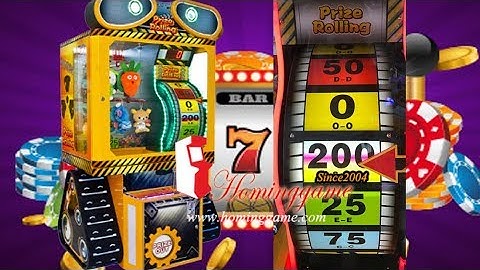 2018 Coin Opeated Prize Vending Machine Prize Rolling game machine(sales@hominggame.com)