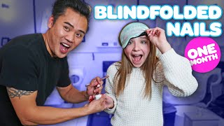 Nail Tech Controls My Acrylic Nails BLINDFOLDED *30 DAY CHALLENGE*💅🏼| Piper Rockelle
