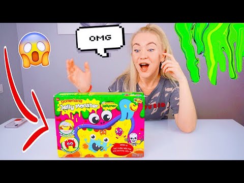 ФАБРИКА СЛАЙМА ? JELLY MONSTER НАБОР для изготовления ЛИЗУНА / сделай сам СЛАЙМ