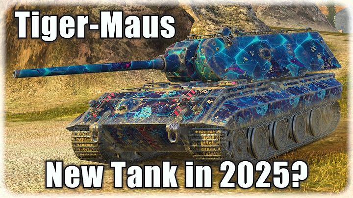 New Tank in 2025: Tiger-Maus! | World Of Tanks Blitz #WOTBlitz #Worldoftanksblitz #games #tigermaus