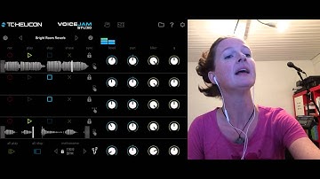 Kathy attempting to loop w Voice Jam Studio