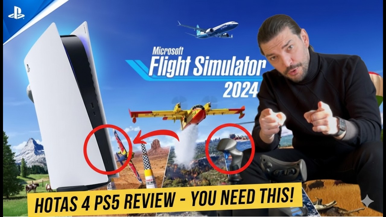 HOTAS 4 + Microsoft Flight Simulator 2024: Pro‑Level PS5 / PS5 Pro ...
