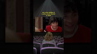 me in the middle of a janky movie theater in 2003 #shorts #crush #tbt