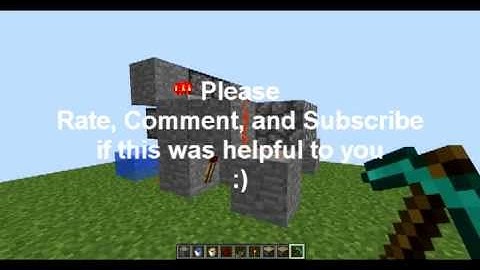 Minecraft: Cobblestone Generator Tutorial 1.2.3