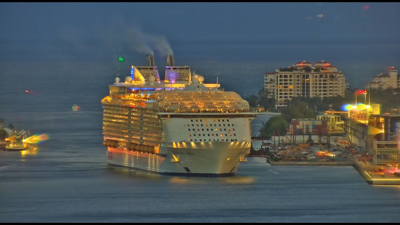 🔴 LIVE Port Miami | Cruise Ship Departure