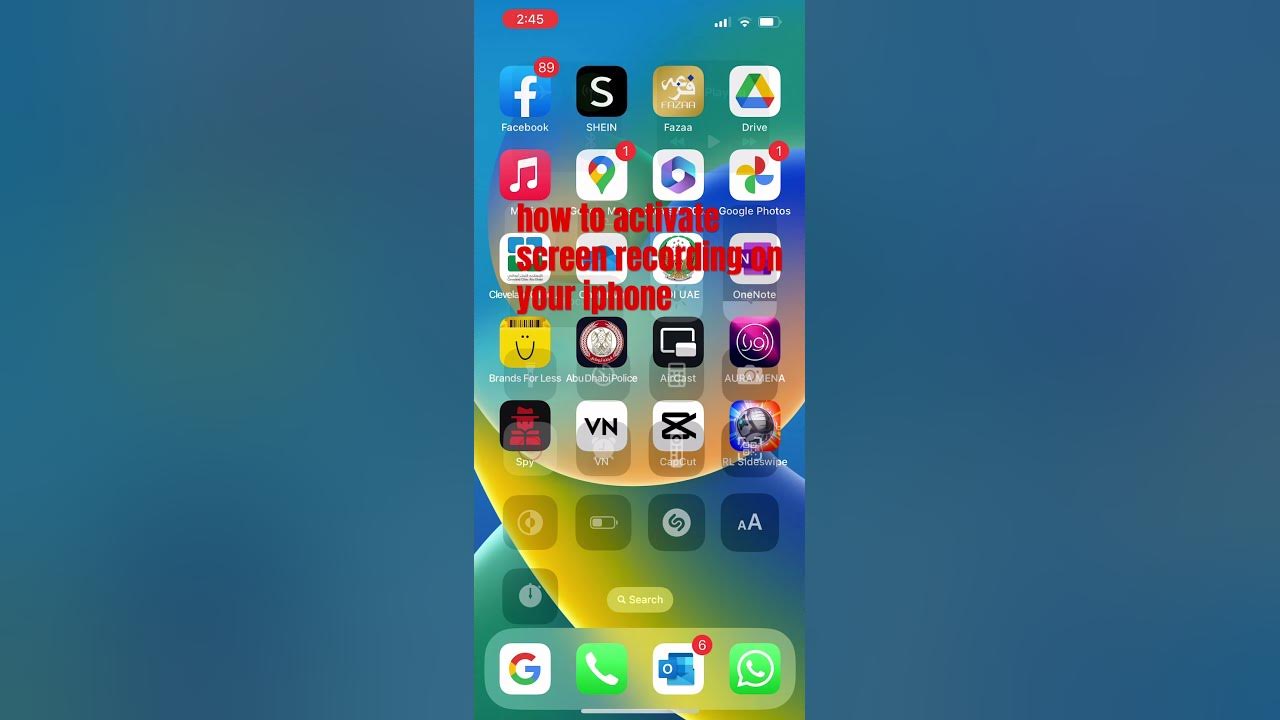 How To Add Recording Shortcut To Your Uphone fyp YouTube how-to-add-recording-shortcut-to-your-uphone-fyp-youtube