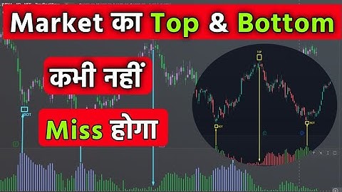 TOP AND BOTTOM of the Market | Find It with best tradingview indicator