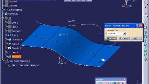 CATIA V5 tutorial surface design Projection