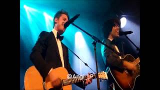 Bastian Baker and Noah Veraguth "I'd Sing For You" Zürich 31.05.13