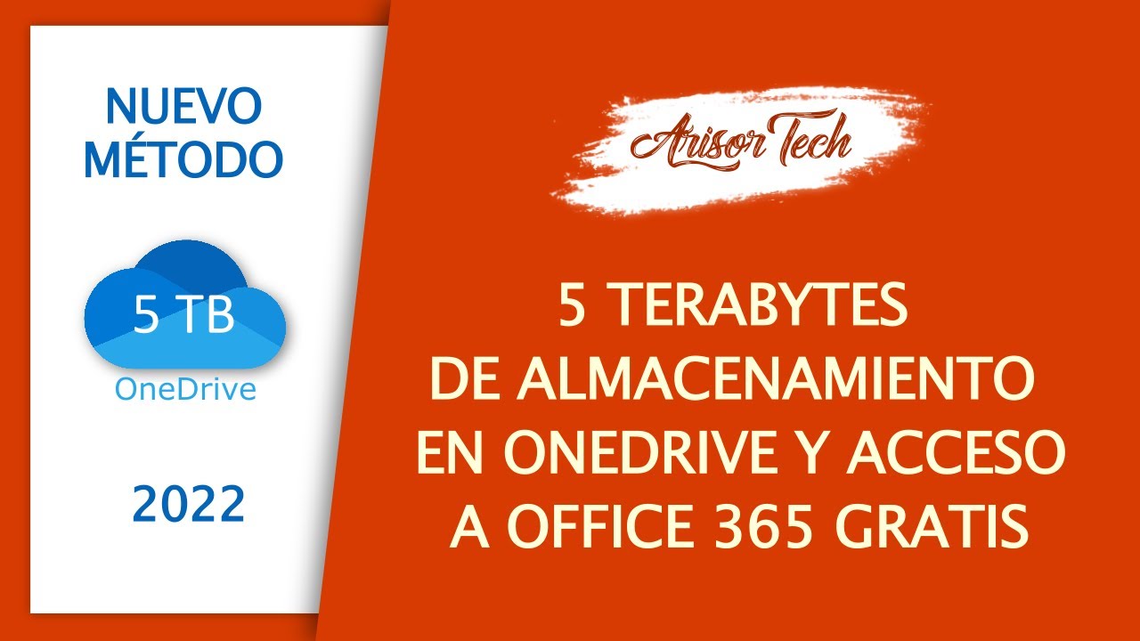 5 Terabytes En OneDrive y Acceso A Office 365 Gratis - Nuevo Método Año  2022 - YouTube