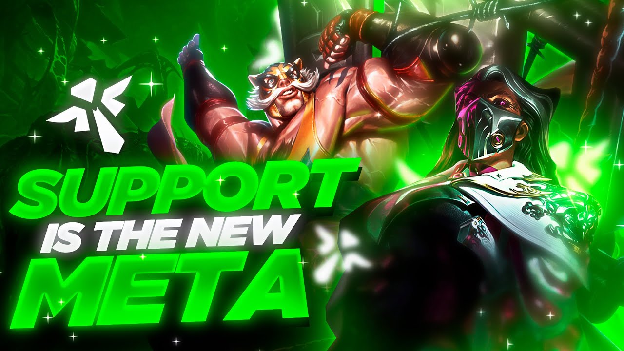 Playing support is the new meta - League of Legends Gameplay