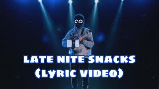 Video thumbnail of "late nite snacks - boywithuke (lyric video)"