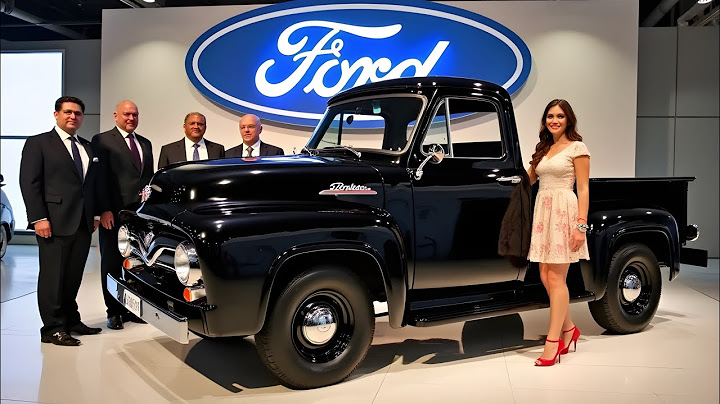 Ford ha appena sorpreso tutti! Il modello F-100 4x4 del 2026 torna con un tocco di stile del 1957!