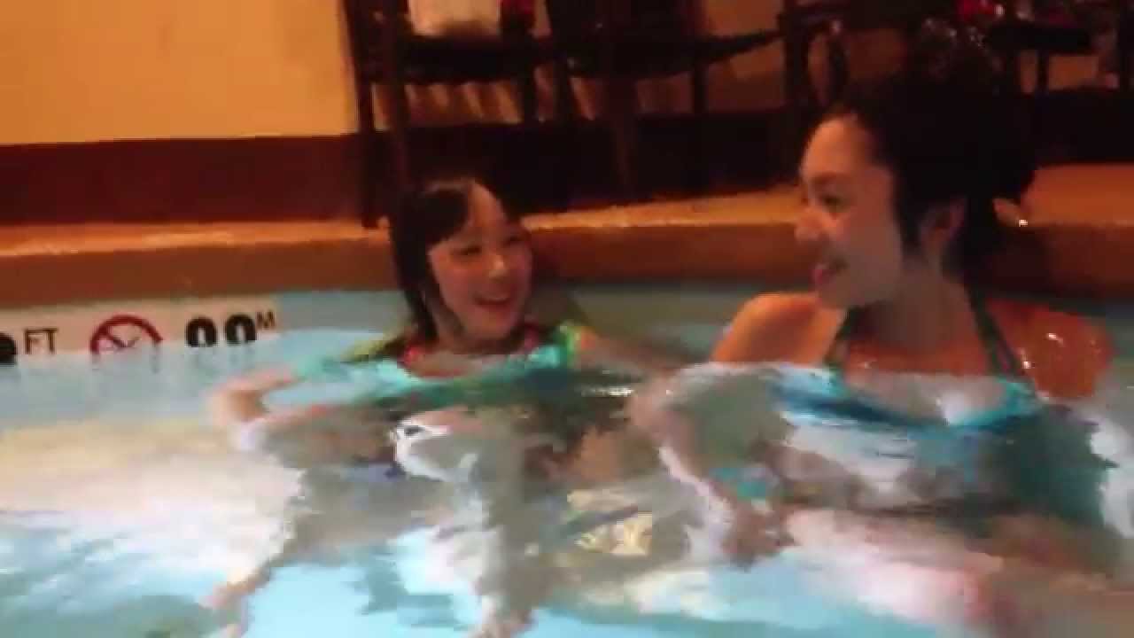 【Courtyard by Marriott Denver Airport at Gateway Park】Hotel Pool Experience! アメリカのマリオットホテルのプール! - YouTube