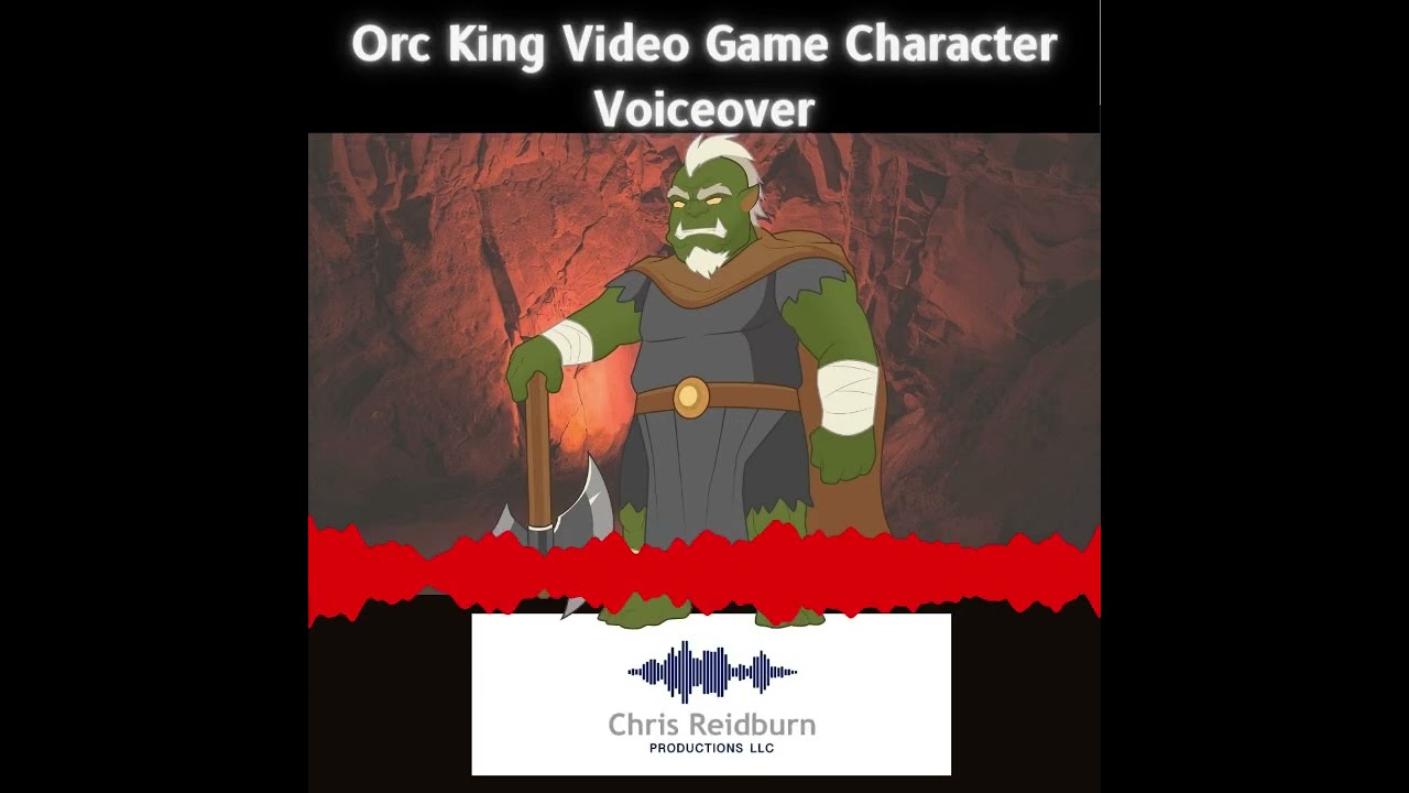 Orc King Video Game Character