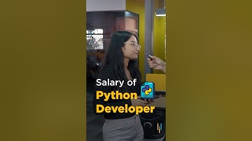 🔥Salary of Python Developer | Python Developer ki Salary | #Simplilearn #Shorts