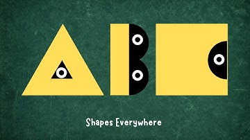 Shapes Everywhere ABC Song | Fun Alphabet Learning with Shapes for Kids! free for learn