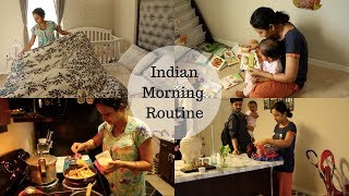 Indian Mom's Busy Morning Routine | Breakfast/ Husband's Lunch Box/Toddler Everyday Routine