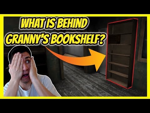 Opening Granny S Secret Bookshelf New Granny 1 5 Update The - book shelf roblox