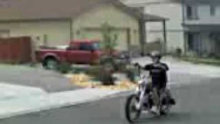 me riding choppercity hardknock