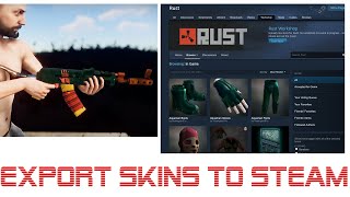 Tutorial 10 I How to Export Skin/textures from Rust to Steam Workshop?
