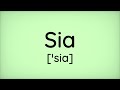 Sia (Esperanto)