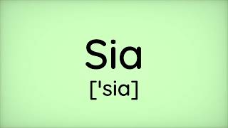 Sia (Esperanto)