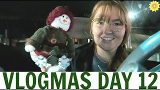 I CAN'T STOP CHRISTMAS SHOPPING | VLOGMAS DAY 12 | 2019