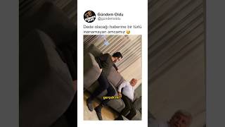 Dede Olacağı Haberine Bir Türlü Inanamayan Amcamız 😅