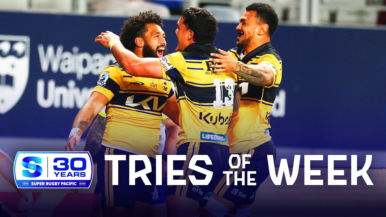 Genius set-plays and huge chargedowns! TOP 10 TRIES OF ROUND 14
