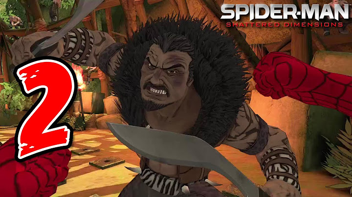KRAVEN IL CACCIATORE - SPIDER-MAN SHATTERED DIMENSIONS [Let's Play ITA 4K UHD - PARTE 2]