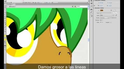 Vectorizando un pony en Adobe Flash CS6