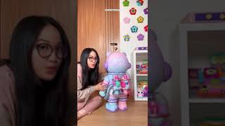 Mega Space Molly 1000% Care A Lot Bear🧸💜💕 @Pop Mart Official Store #toyunboxing #toytok #pop screenshot 4