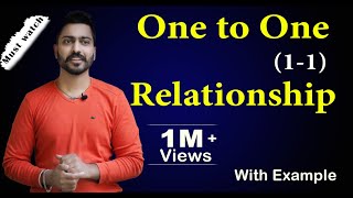 Lec-16: One to One relationship in DBMS in Hindi