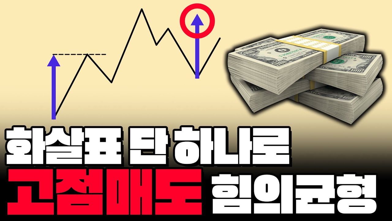 코인 최고 비싸게 팔고싶어? 수익의 극대화 최고점 돈복사기법! 힘의균형!