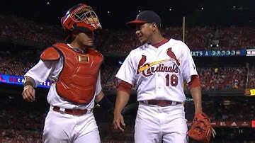 CHC@STL: Martinez withstands two delays, earns win