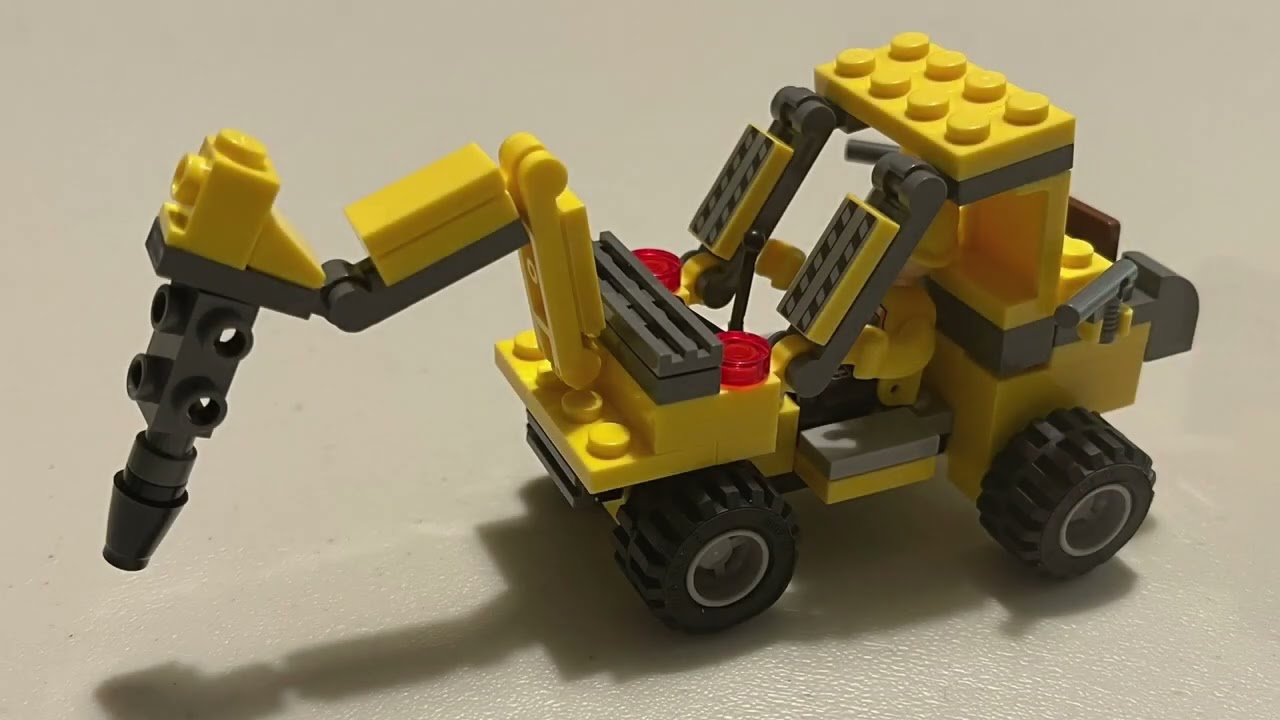 Lego Digger & Cherry Picker