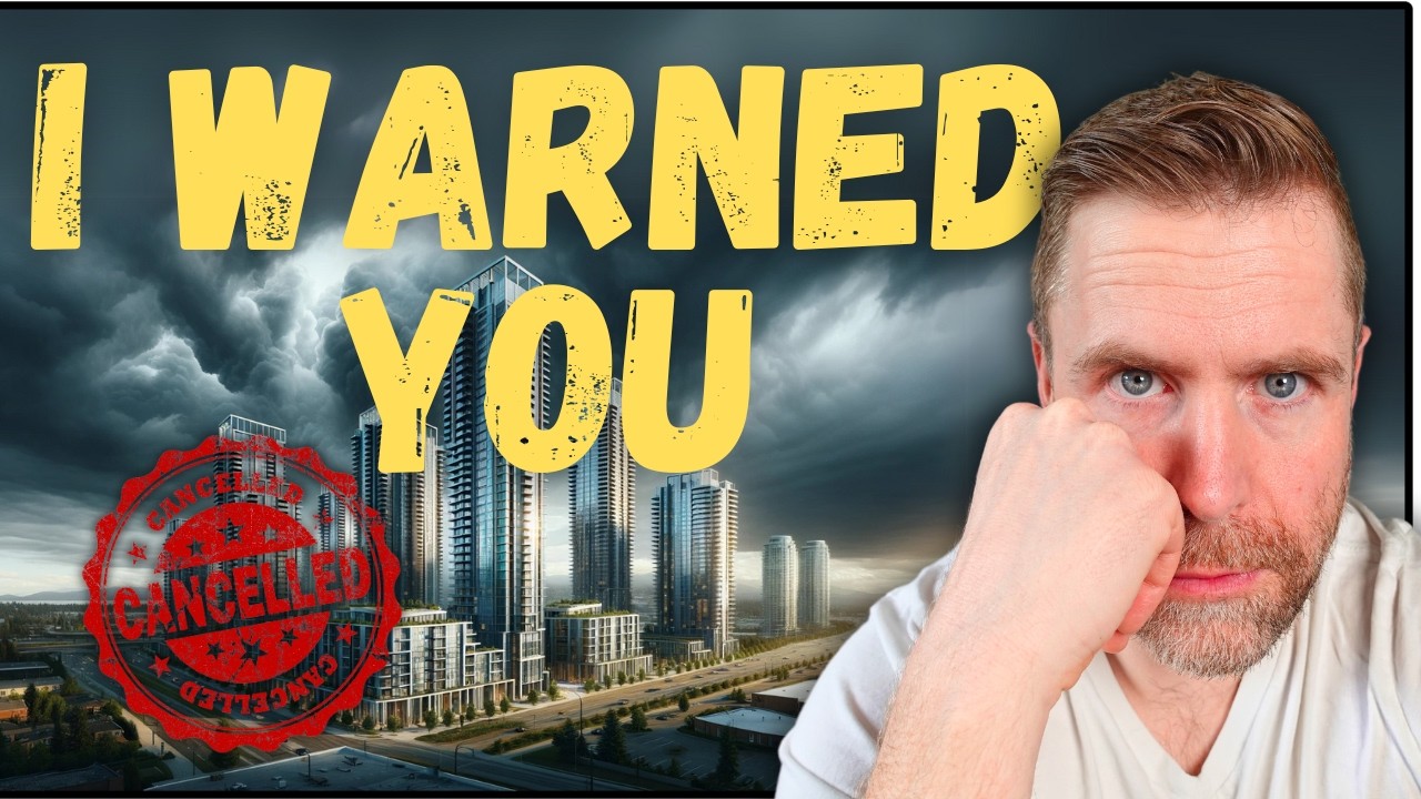 The end of pre-sale condo sales in BC 🛑 (why is no one talking about this?)