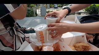 MUKBANG SA GILID NG  ORCHARD ROAD SINGAPORE  /  BUHAY ABROAD / JEZIL PADERNAL VLOG