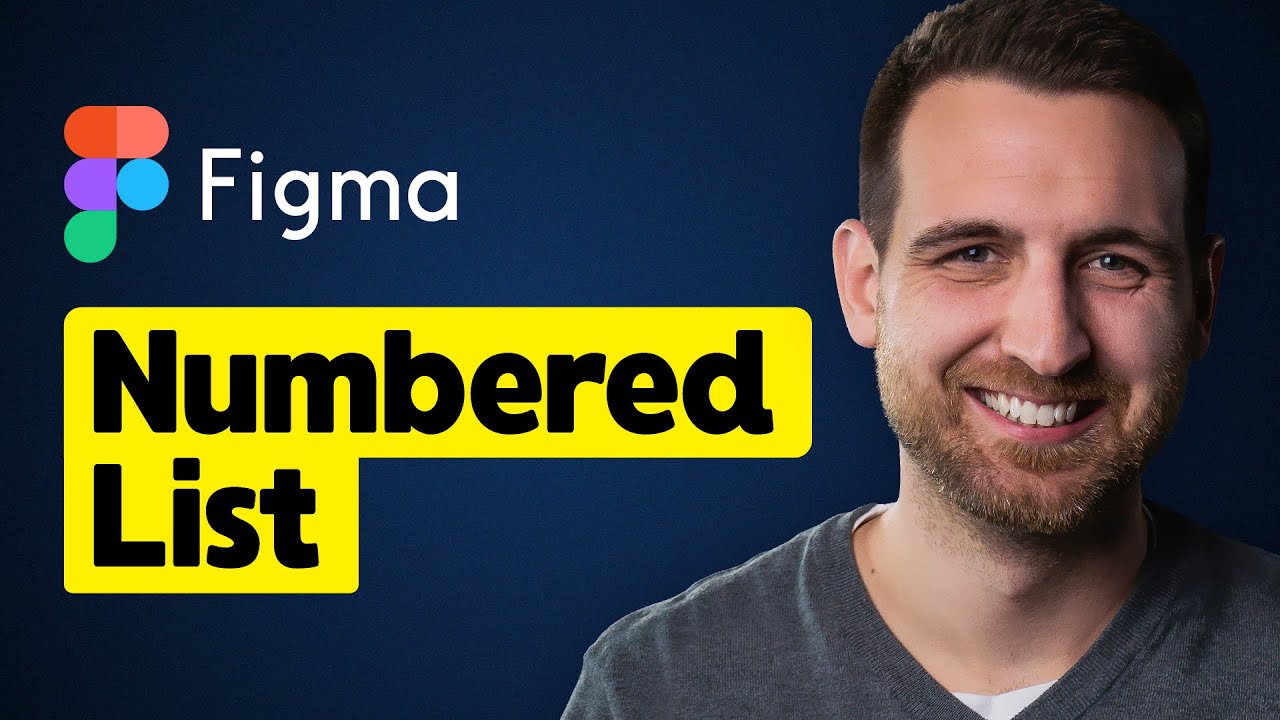 How To Add A Numbered List In Figma YouTube How To Add A Numbered List In Figma YouTube