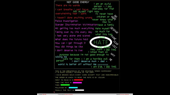 #lucyletby The ordering of text in the Green Note, as deciphered by Chris J Clark.  NOT A CONFESSION