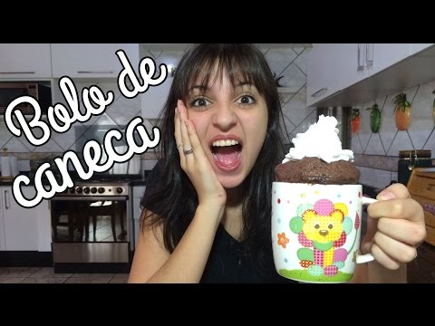 RECEITA DE BOLO DE CANECA DE CHOCOLATE