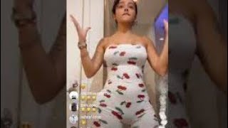  Malu Trevejo Twerking On Instagram Live Stream