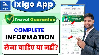 ixigo travel guarantee ! ixigo travel guarantee train ticket ! ixigo travel guarantee refund process screenshot 2