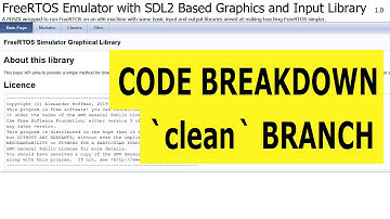 TUM ESPL - FreeRTOS Emulator Code Breakdown - `clean` Branch